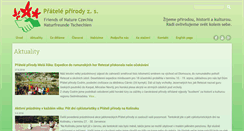 Desktop Screenshot of pratele-prirody.cz